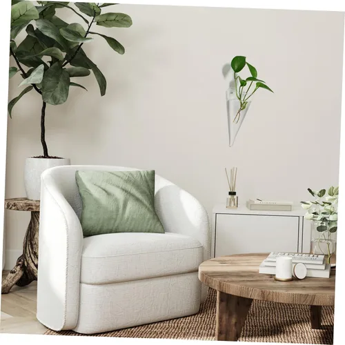 Miniatura 8 de Cabilock Pared para plantas de interior: Vidrio de terrario para colgar en la pared para arreglos florales Plantas Titulares Flores Florero