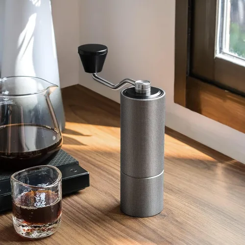 Miniatura 7 de TIMEMORE Chestnut C2 - Molinillo de café manual de 0.88 oz con fresas cónicas de acero inoxidable CNC, ajuste interno ajustable, posicionamiento