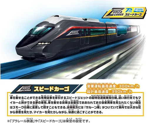 Miniatura 5 de Takara Tomy Plarail ¡Juguemos más con Tomica! Hakkou! Escenas llenas de escenas frente a la estación Rotary Set, juguete de tren, para edades de 3
