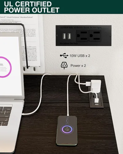 Miniatura 5 de Frylr Pequeño escritorio plegable para computadora, mesa portátil de 35.8 pulgadas para manualidades y estudio, escritorio ligero para espacios