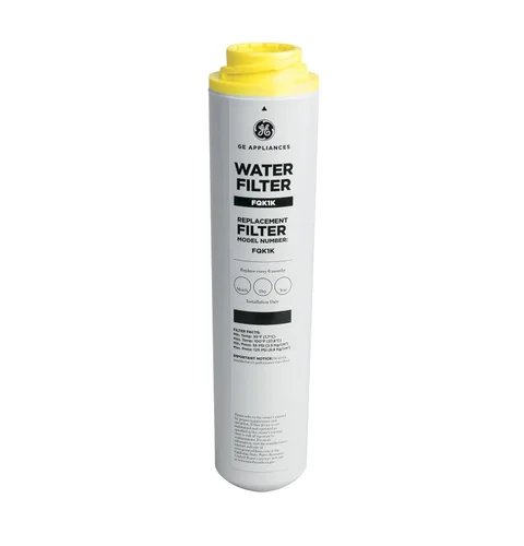 GE Reemplazo del filtro de agua para debajo del fregadero, reduce los sedimentos, el óxido y otras impurezas del agua, fácil de instalar, se adapta