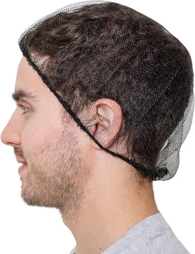 Miniatura 8 de Redes desechables de nylon de panal para el cabello Transpirables 1,000 unidades [NEGRO AZUL MARRÓN BLANCO 18” 21” 24” 28”]