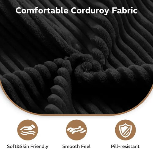 Miniatura 5 de Sofá cama modular en forma de U de 141.73 pulgadas, sofá de pana modular 6 en 1 con sensación suave como una nube, bolsa de almacenamiento