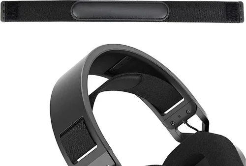 Miniatura 4 de Almohadillas HS80 – Almohadillas de repuesto compatibles con auriculares inalámbricos Corsair HS80 RGB (tela negra) (diadema de tela)