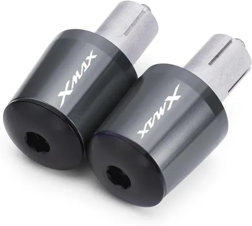 Miniatura 8 de Motorcycle CNC Aluminum Motorcycle Handlebar End 7/8" 22mm Handle Bar Ends Plugs Caps for XMAX300 XMAX400 Xmax X-MAX 125 250 300 400 Handle end Black