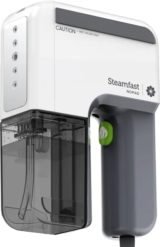 Steamfast NOMAD - Vaporizador portátil de viaje para ropa, vaporizador de mano para ropa con calentamiento de 30 segundos, tiempo de vapor de 11