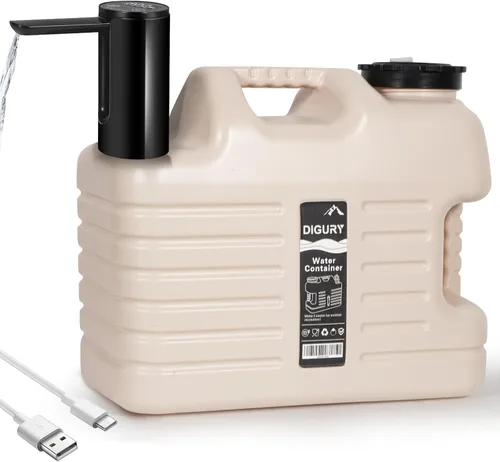 Jarra de agua de 5 galones con dispensador de agua eléctrico Bomba de agua recargable tipo C de 2000mAh automática Bomba de agua libre de BPA para