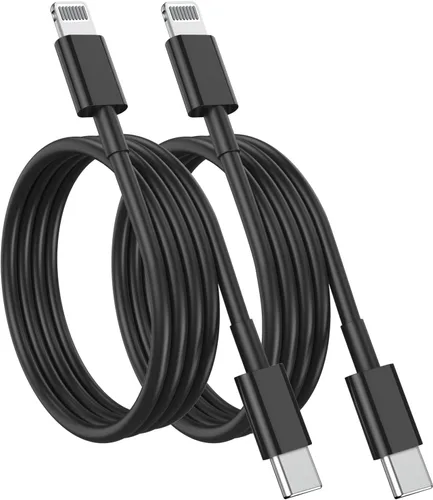 Miniatura 27 de Susnwere Cable de carga extra largo para iPhone de 15 pies, [certificado Apple MFi], cable USB a Lightning de 15 pies, cable de carga rápida