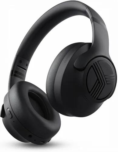 TREBLAB Z2 Audífonos Híbridos con Cancelación Activa de Ruido para Entrenamiento - Sonido Signature-HD, Graves Profundos, Batería de 58H, Cómodos,