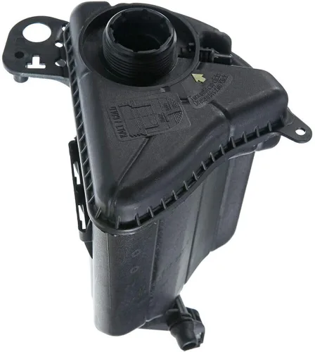 YHTAUTO Depósito de expansión de depósito de desbordamiento de recuperación de refrigerante del motor con tapa y sensor presurizados para BMW 5 6 7