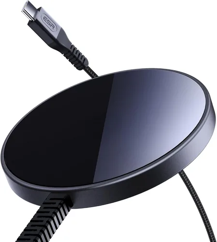 ESR para cargador Magsafe, cargador inalámbrico de 15 W, cargador Magsafe para iPhone 17/16/15/14/13/12, AirPods 4/3/Pro/Pro 2, Galaxy S25,