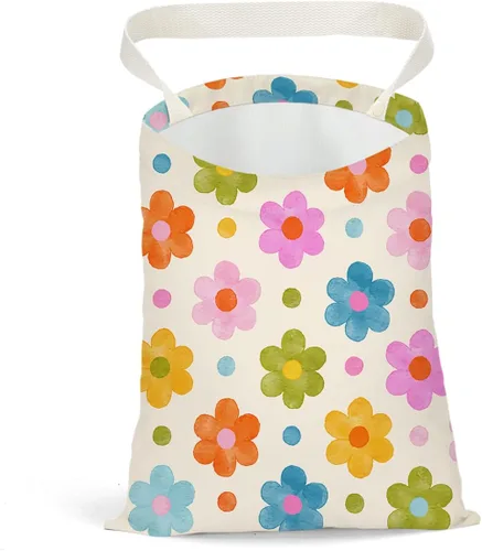 Miniatura 8 de Basurero para automóvil, organizador impermeable para asiento trasero con bolsa colgante para vehículo, viajes, campamento, hojas de palma