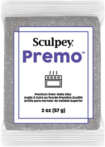 Miniatura 11 de Sculpey Premo™ Arcilla polimérica para horno, Rosado con brillo, No tóxica, barra de 2 oz., Ideal para hacer joyas, vacaciones, DIY, medios mixtos