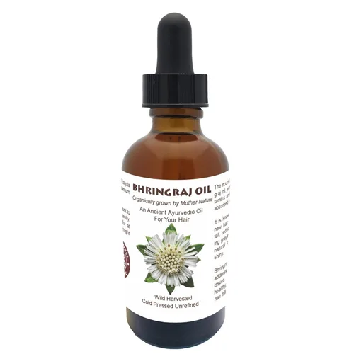 Best Natures Aceite de Bhringraj, aceite de Eclipta Alba indio, puro y natural, limpia el cuero cabelludo, mejora la apariencia general del cabello.