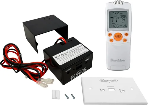 Miniatura 15 de Durablow TR2001 - Kit de control remoto de encendido y apagado para chimenea de gas con válvula Millivolt o módulo de encendido electrónico, caja