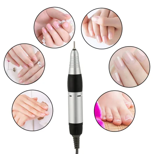 Miniatura 2 de Taladro eléctrico de uñas, pieza de mano de 4000 rpm, taladro eléctrico para arte de uñas, herramienta de manicura y pedicura, accesorios para uñas