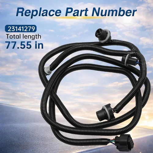 Miniatura 5 de Arnés de cableado de la lámpara trasera del lado del conductor compatible con Chevrolet Silverado 1500 2014 2015, 2500 3500 HD 2015, GMC Sierra 3500