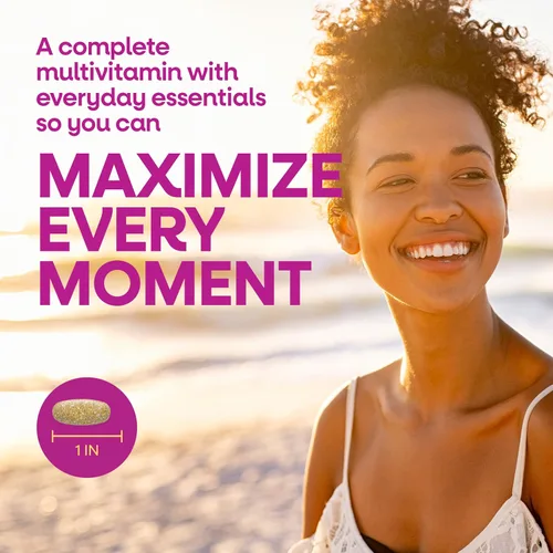 Miniatura 2 de Nature's Way ¡Alive! Multivitamínico completo para mujeres, vitamina diaria para mujeres apoya el metabolismo de la energía celular, cabello, piel