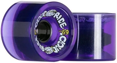 Miniatura 5 de Cloud Ride! Ruedas Cruiser 2.717 in 78A Longboard Ruedas Azul medianoche transparente