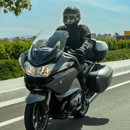Miniatura 4 de Sena Outrush R - Casco modular de motocicleta Bluetooth con sistema de intercomunicación (negro mate, grande)