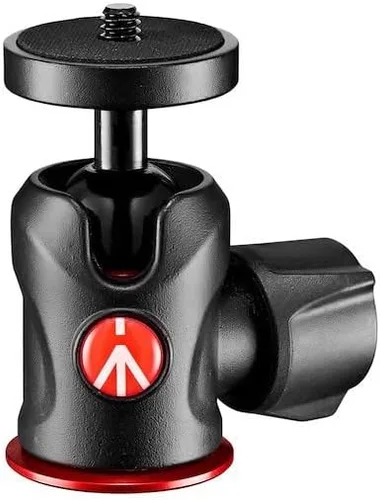 Miniatura 10 de Manfrotto Cabezal de bola central 490, para trípodes de cámara, cabezal de bola fluida para trípodes ergonómicos y funcionales, estabilizador