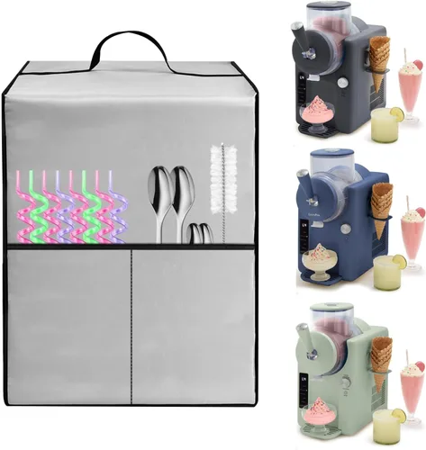 Miniatura 10 de GreenPan - Cubierta para máquina de helados GreenPan, resistente al agua, funda protectora para máquina de bebidas congeladas para servicio suave