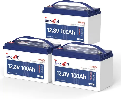 Miniatura 14 de Timeusb Batería marina LiFePO4 de 12 V 100 Ah TM con protección a baja temperatura, BMS de 100 A, más de 15000 ciclos, batería de fosfato de hierro