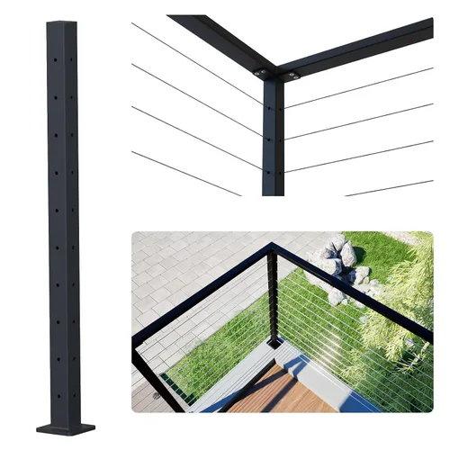 Miniatura 8 de Dawn Railing Arandela biselada de ángulo de 33 grados de 3/8 pulgada 10mm, paquete de 20 T316 arandelas angulares de acero inoxidable para kit