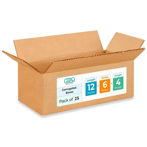 Miniatura 87 de IDL Packaging Paquete de 5 cajas de envío altas de 8 x 8 x 48 pulgadas, extra resistentes de 200 libras frente a caja regular, cajas de mudanza