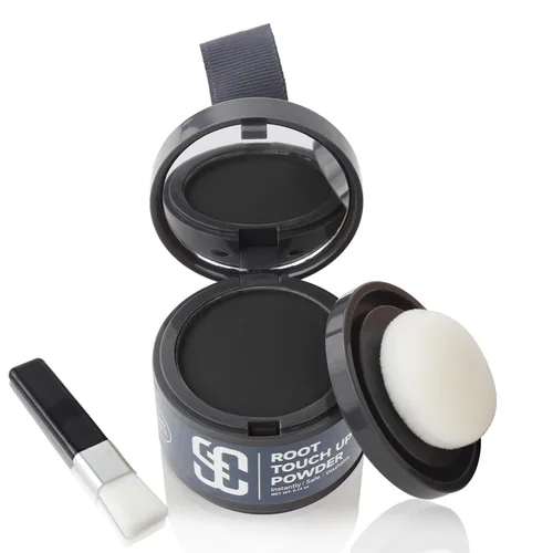 Miniatura 18 de Polvo de línea capilar instantáneo en polvo para sombra de línea capilar, cobertura de cabello gris, toque de cabello en polvo para cabello fino 3