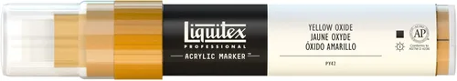 Miniatura 23 de Rotuladores de pintura Liquitex Professional, de punta ancha, Verde fosforescente, 8mm Verde fluorescente