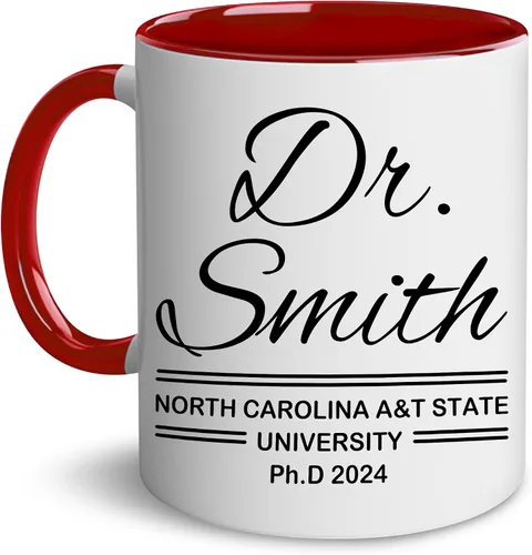 Miniatura 9 de Taza personalizada de realidad – Taza personalizada con nombre para graduación de doctorado, regalo de médico, divertida y perfecta para cumpleaños