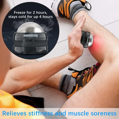 Miniatura 2 de Bola de Rodillo de Hielo, Bola de Rodillo de Masaje Frío Criosfera, Terapia de Calor/Frío, Liberación Miofascial, Recuperación Muscular, Alivio