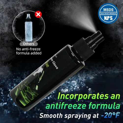 Miniatura 5 de Spray de agarre de guante de portero, 3.4 fl oz, equipo de entrenamiento de fútbol profesional para guantes de portero regalo de Pascua