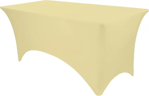 Miniatura 11 de Pomp Mantel elástico de elastano color antracita de 4 pies, resistente a las arrugas y a las manchas, tela de alta calidad de fácil cuidado, se