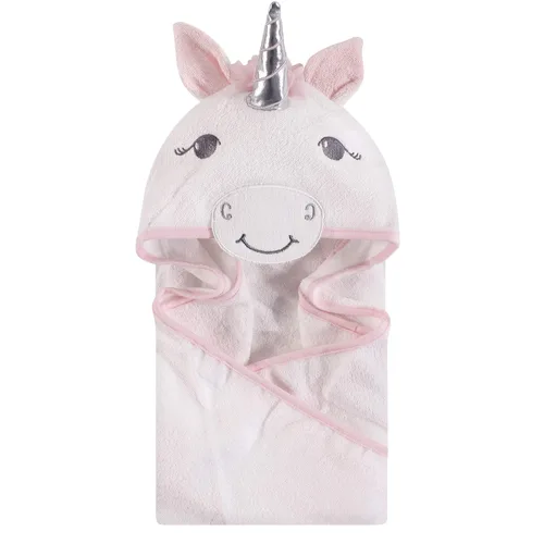 Miniatura 120 de Hudson Baby Toalla unisex de algodón con capucha con cara de animal para bebé, abeja amarilla, talla única Amarillo Bee