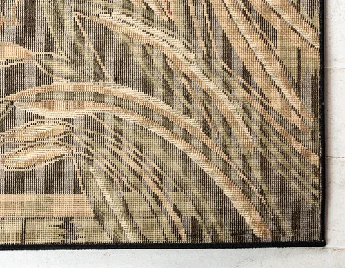 Miniatura 9 de Unique Loom Barnyard Collection - Alfombra de área de granja (2 pies x 3 pies 1 pulgada, rectangular, crema/negro)