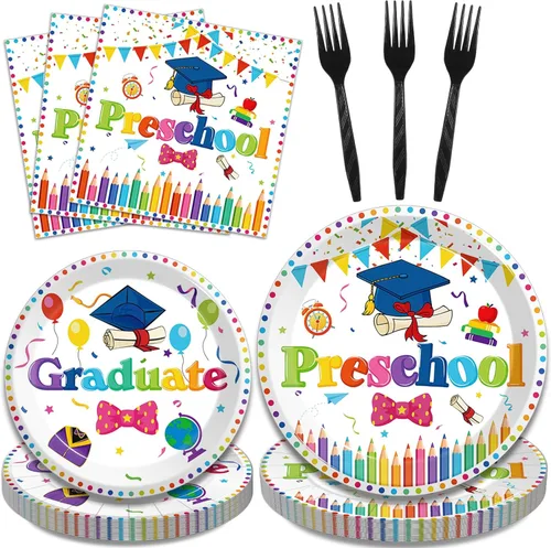 Miniatura 17 de Kepeel 96 piezas de platos y servilletas para fiesta de spa, suministros de decoración para fiesta de maquillaje de día de spa para niñas, niñas