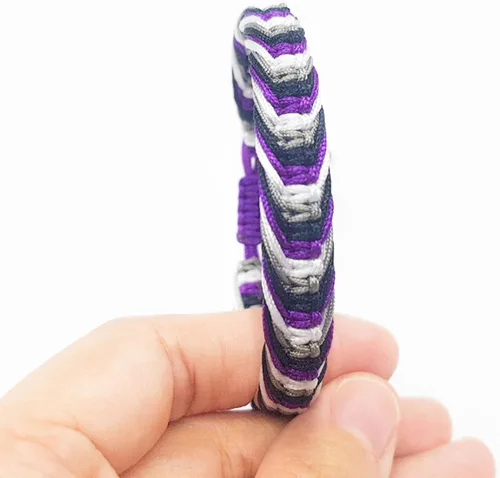 Miniatura 6 de LAMIBEE Pulsera tibetana con diseño de pansexualidad bisexual LGBT Proud Love Brazaletes de cuerda de amuleto y bohemio para mujeres y hombres