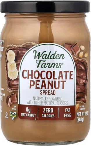 Miniatura 9 de Walden Farms Mantequilla de manzana para untar de frutas – Cero calorías, baja en carbohidratos, apta para dieta cetogénica, vegana, sin azúcar