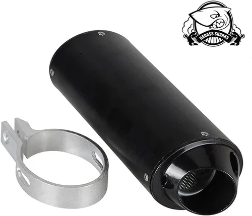 Miniatura 2 de Tubo de escape de motocicleta universal 1.496 in para 125cc 150cc 160cc para Honda Yamaha Kawasaki ATV Motocross silenciador piezas modificadas
