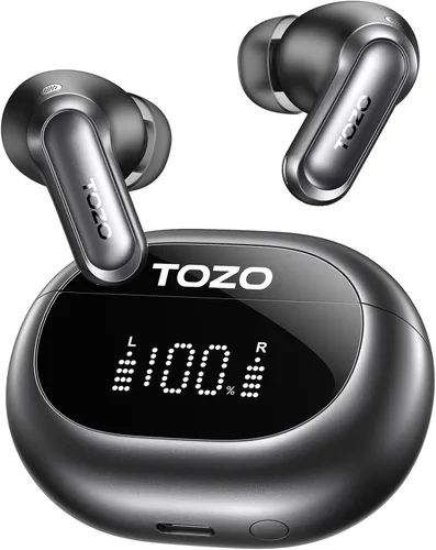 Miniatura 13 de TOZO NC20 Pro Auriculares inalámbricos con cancelación activa de ruido con pantalla táctil inteligente, audio LDAC de alta resolución, graves