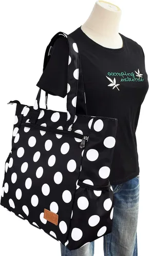 Miniatura 17 de CLOUDMUSIC Bolsa de hombro para enfermeras, profesores, trabajo, gimnasio, viajes, playa, mujeres, con gran capacidad, impermeable