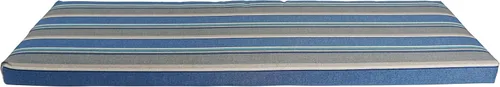 Miniatura 2 de Blazing Needles Cojín de banco para exteriores, 60 "x 19", Sovaro Denim