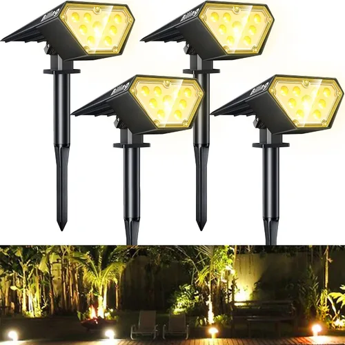 Miniatura 8 de Luces solares para exteriores, 2 en 1, para paisaje