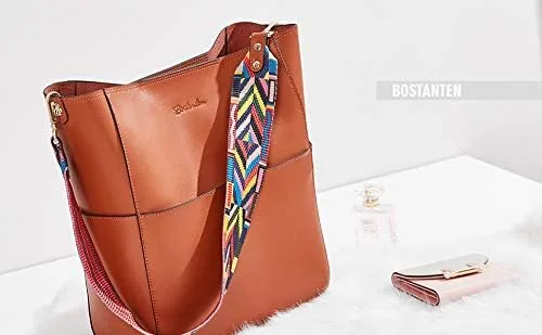 Miniatura 7 de BOSTANTEN - Bolsos de cuero al hombro tipo balde para mujer