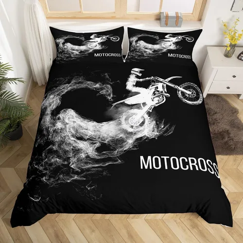 Miniatura 39 de Feelyou Juego de ropa de cama con patrón de sushi, funda de edredón de estilo japonés para niños, niñas, adolescentes, funda de edredón con temática
