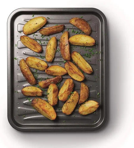 Miniatura 2 de MasterClass - Bandeja para verduras con PFOA antiadherente, acero al carbono de 0.039 in, 15.4 x 12.4 in