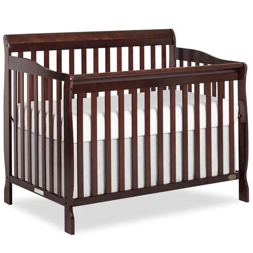 Dream On Me Ashton Cuna convertible 5 en 1 en expreso, certificado Greenguard Gold, 50 x 36 x 44 pulgadas (paquete de 1)