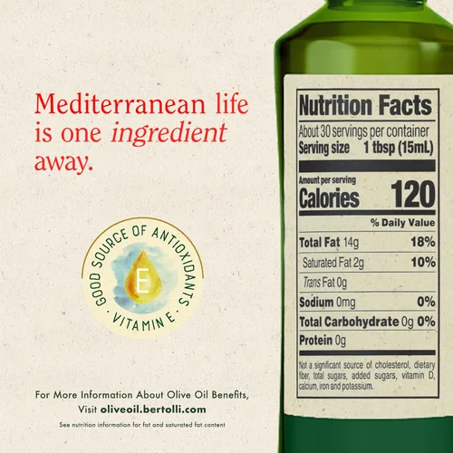 Miniatura 2 de Bertolli Extra Virgen Aderezo y Rocío Sabor Intenso, Perfecto para aderezos de ensalada, marinadas y para mojar pan, Naturalmente Libre de Gluten